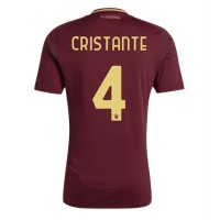 AS Roma Bryan Cristante #4 Fußballbekleidung Heimtrikot 2024-25 Kurzarm